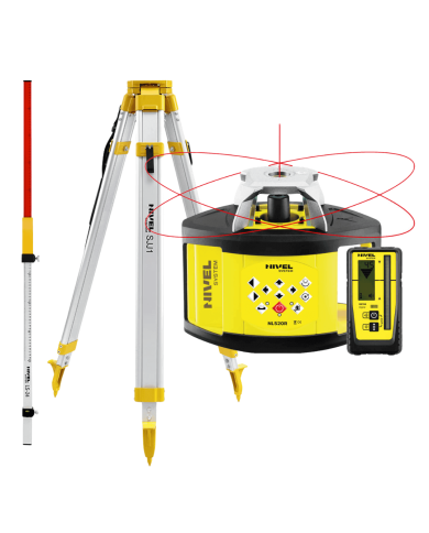 Laser leveler Nivel System NL 520R DIGITAL - KIT Staff LS-24 tripod SJJ1 Nivel System - Technical data:  Brand: Nivel System Ope