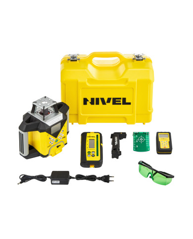 Laser leveler Nivel System NL740G DIGITAL green Nivel System - Technical data:  Auto-adjustment function: YES Weight: 2.85kg Bra