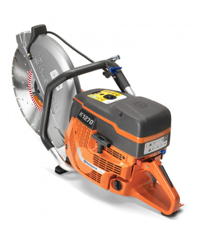 Husqvarna K 1270 hand cutting machine NEW 400mm Husqvarna Construction - Specifications:  Dimensions: 742 x 241 x 439 mm Voltage