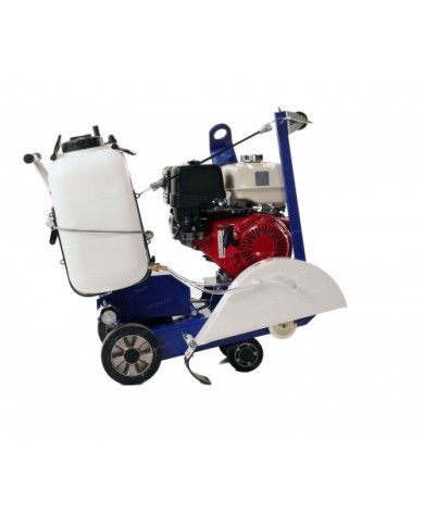 RS400 HONDA GX390 cut-off machine with electric feed  - Specifications:  Engine: Honda GX390 Dimensions: 900x540x900 mm Speed: 3