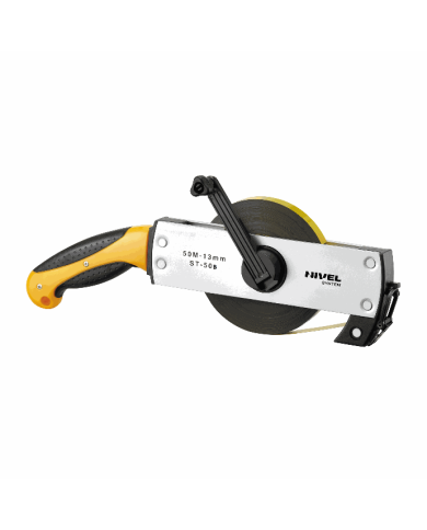 Nivel System ST-50B measuring tape Nivel System - Technical data:  Brand: Nivel System Diverter: - Width: 0.013 m Length: 50 m 