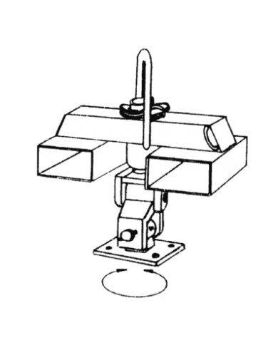 Fork bushings with lifting eye and manual coupling device ET-D Probst Probst - Dane techniczne:: undefinedlimit obciazenia roboc