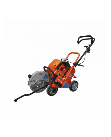 Speedy cart CP512 iLube diesel cutter truck  - Specifications:  Weight: 50 kg Power: 4 kW Roll diameter: 300 mm Cutting depth: 1