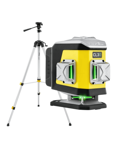 KIT Nivel System CL3G green cross line laser + SJJM1EX tripod Nivel System - Technical data:  Dimensions: 148 x 90 x 133 mm Weig