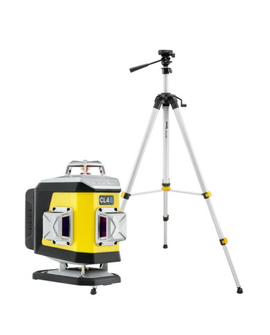 KIT Nivel System CL4B blue cross line laser + SJJM1EX tripod Nivel System - Technical data:  Dimensions: 148 x 90 x 151 mm Weigh