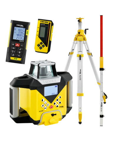 KIT Nivel System NL720R DIGITAL laser leveler + SJJ32 tripod + LS24 staff + HDM 5G rangefinder Nivel System - Technical data:  A