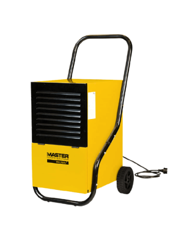 Master DH 752 Dehumidifier Master Heaters - Technical Data:  Tank capacity [ l ]: 5.7 Noise level [ dB(A) ]: 52 Airflow [ m³/h ]