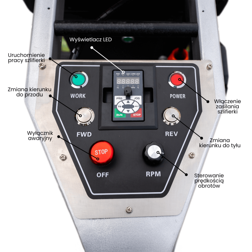 Szlifierka planetarna Toolsa TA600-PV 5,5 kW 230/400 V | TOOLSA.eu