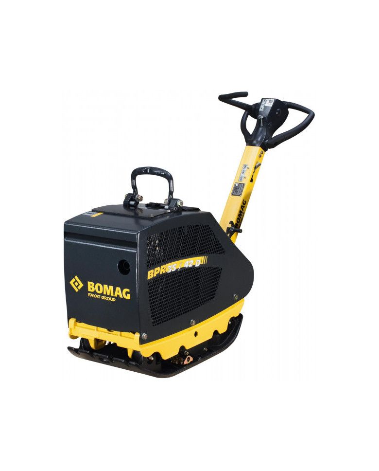 Bomag BPR 35/42 D reversible compactor Bomag - Specifications:

Cooling:Air
Weight:210 kg
Motor: 1B20
Power:3.1 kW
Working speed