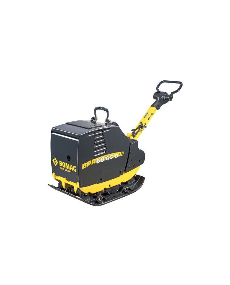 Bomag BPR 60/65 Honda reversible compactor Bomag - Specifications:

Cooling:Air
Frequency: 68 Hz
Weight:415 kg
Fuel tank:5.0 l
E