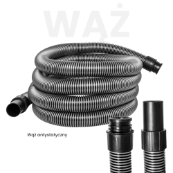 Toolsa TWC-3 90 Wet/dry Sludge Vacuum Cleaner