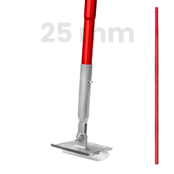 Toolsa Stainless Steel Walking Concrete Groover With Pole (180 x 110 Mm)