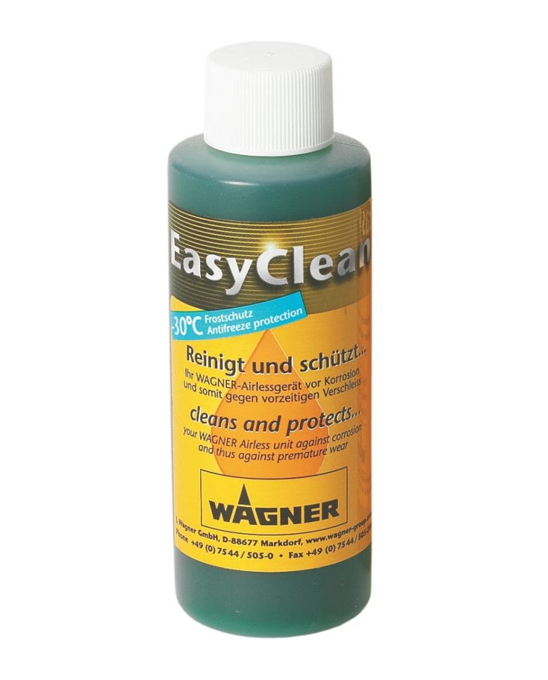 EasyClean Wagner maintenance and cleaning fluid 1 liter Titan Wagner - Technical data:

Capacity: 1 l
Proportion: 1:30 with wate