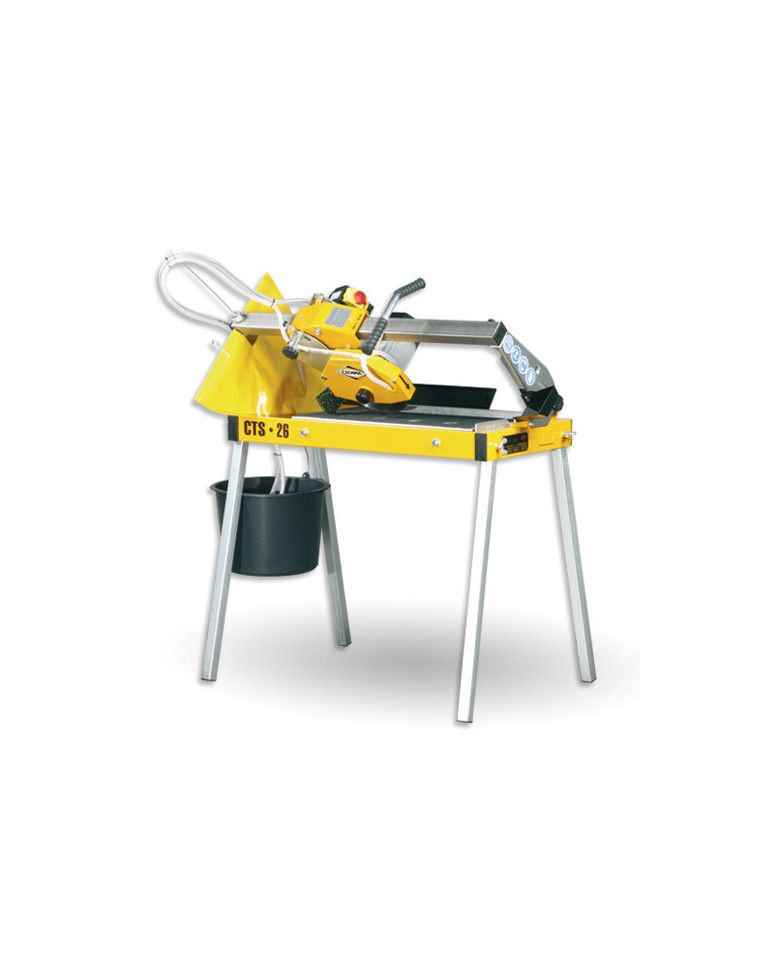 Cedima CTS-26 table saw Cedima - Specifications:

RPM: 2770 rpm
Motor power: 1.1kW/230V/50Hz
Weight: 58 kg
Maximum cutting lengt