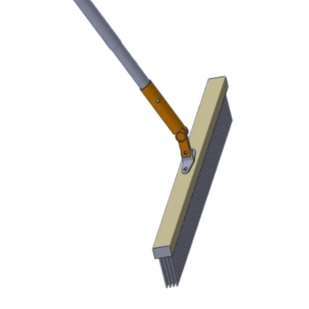 Toolsa Complete Stainless Steel Concrete Brush (915 Mm)