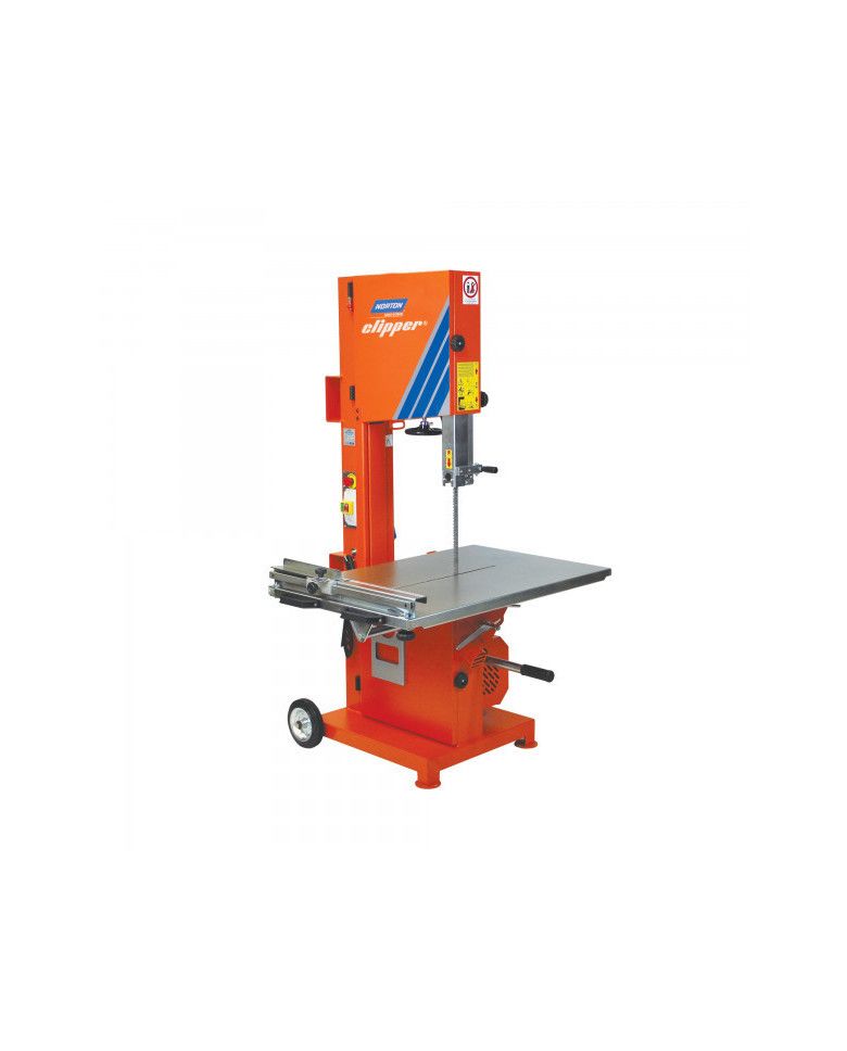 Norton Clipper bandsaw CB 511 Norton Clipper - Technical data:

Weight: 203kg
Voltage: 230V 1~
Power: 1 .85kW (2.5Hp)
Dimensions