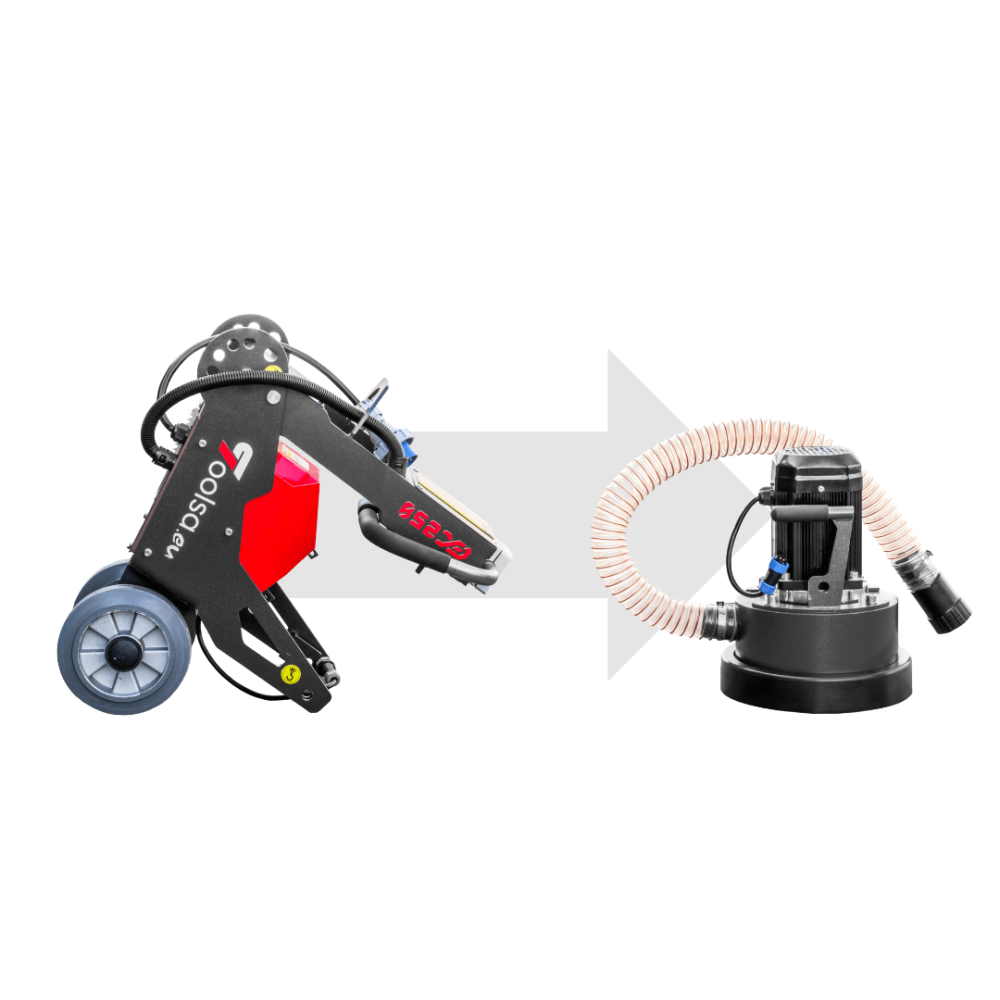 Szlifierka do polerowania betonu Toolsa GX 250 z regulacją obrotów | NORWIT.PL