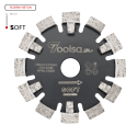 Toolsa LASER-SAC 130 X 17 Mm Floor Heating Cutter (Soft Abrasive Concrete)