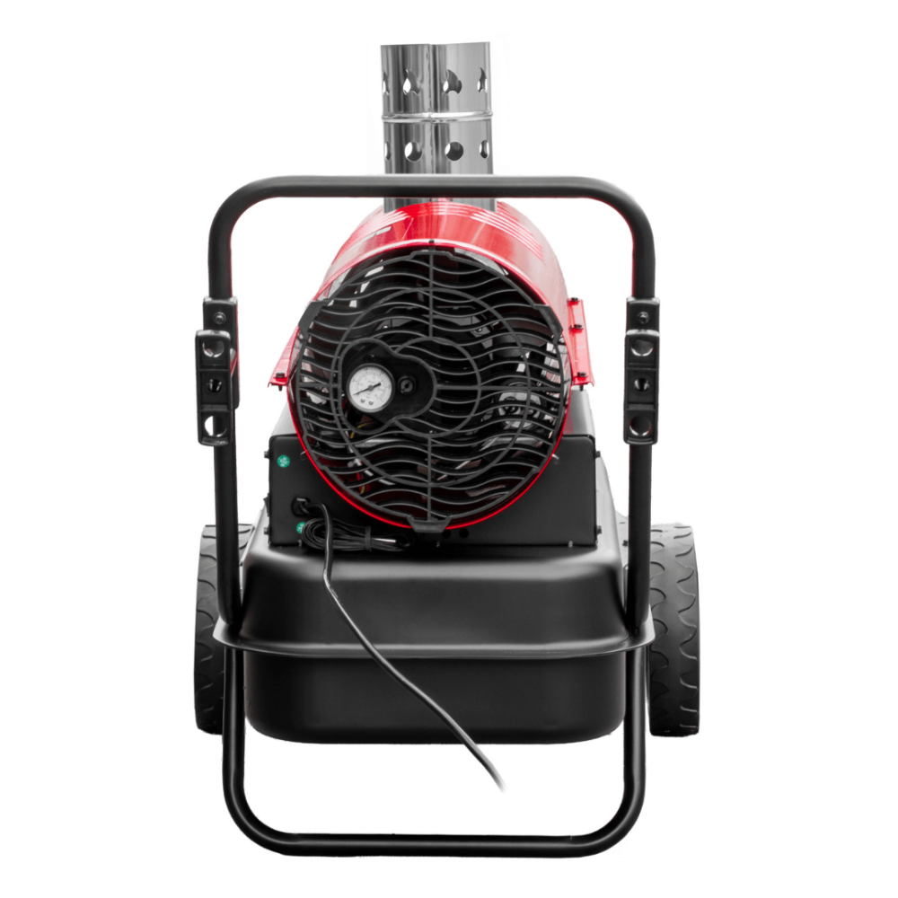 Nagrzewnica olejowa z odprowadzeniem spalin Toolsa TA-DV20 | TOOLSA.eu