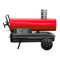 Nagrzewnica olejowa z odprowadzeniem spalin Toolsa TA-DV20 | TOOLSA.eu