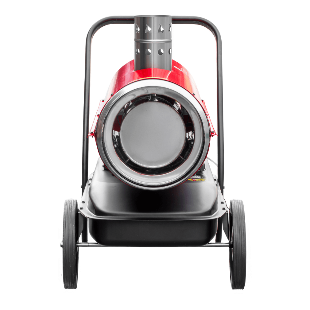 Nagrzewnica olejowa z odprowadzeniem spalin Toolsa TA-DV50 | TOOLSA.eu