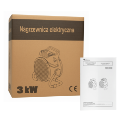 Nagrzewnica elektryczna Toolsa TA-ER3C | TOOLSA.eu