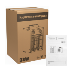 Nagrzewnica elektryczna Toolsa TA-ES3 | TOOLSA.eu