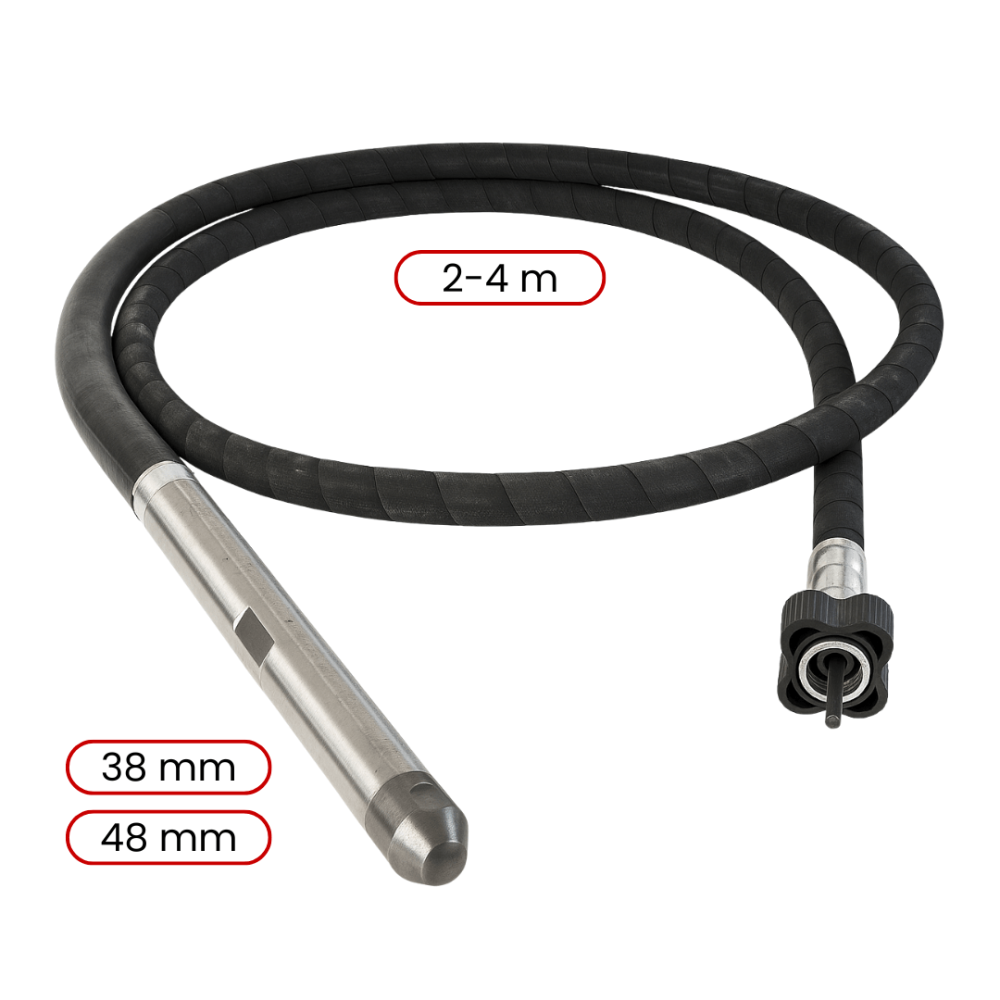 Wąż z buławą do betonu Toolsa (3 m) | Dobra Cena | NORWIT.PL