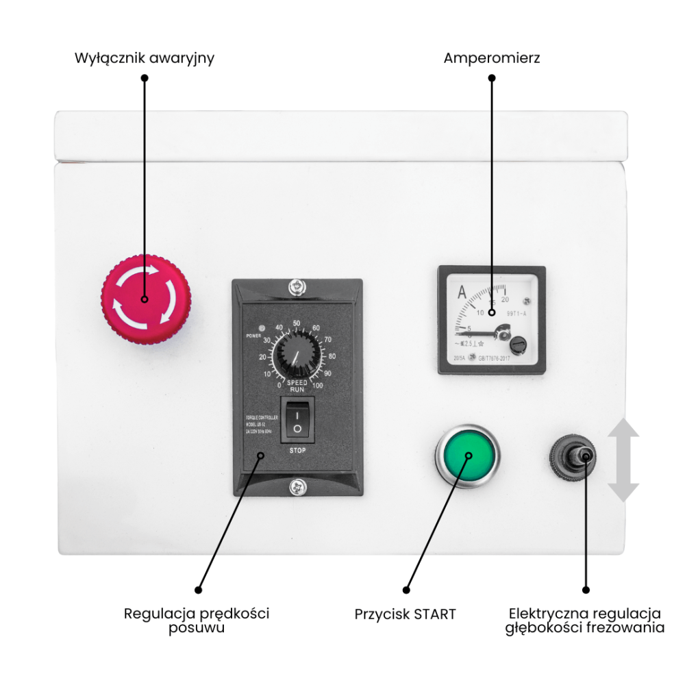 Frezarka do ogrzewania podłogowego (automatyczna) Toolsa THM130 Auto  (4 kW | 400 V)