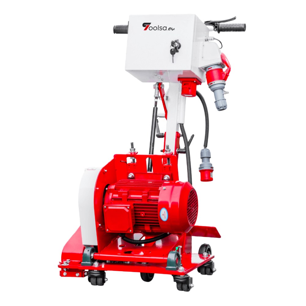 Toolsa THM130 M Floor Heating Scarifier, Manual Feed (4 Kw | 400 V)