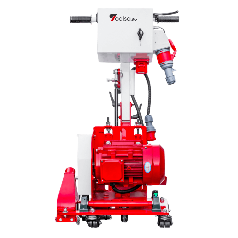 Toolsa THM130 M Floor Heating Scarifier, Manual Feed (4 Kw | 400 V)