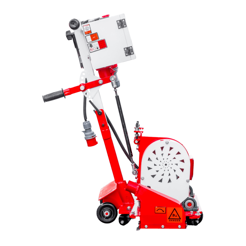 Toolsa THM130 M Floor Heating Scarifier, Manual Feed (4 Kw | 400 V)