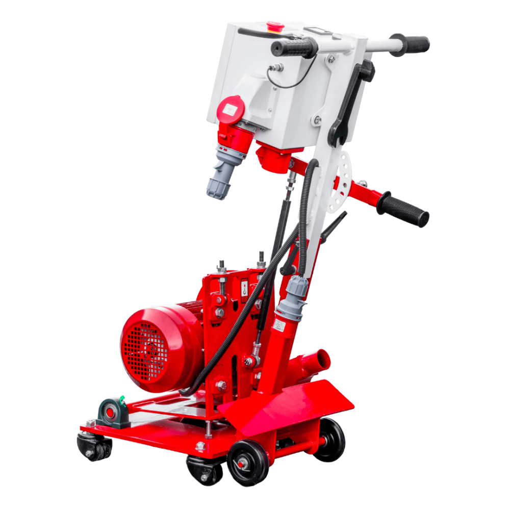 Toolsa THM130 M Floor Heating Scarifier, Manual Feed (4 Kw | 400 V)