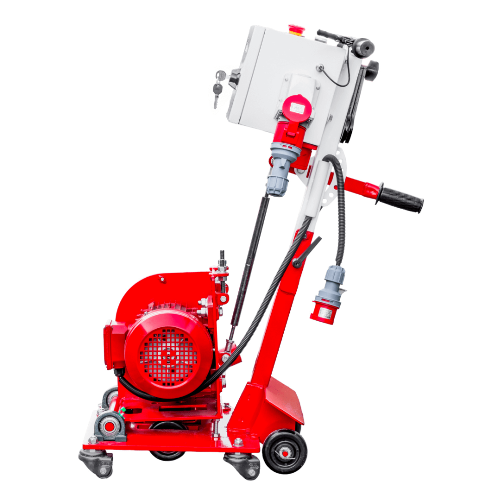 Frezarka do ogrzewania podłogowego (posuw manualny) Toolsa THM130 M  (4 kW | 400 V)