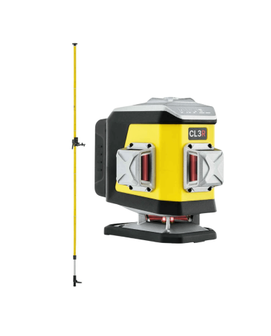 KIT Nivel System CL3R red cross line laser + LP36 pole Nivel System - Technical data:

Dimensions: 148 x 90 x 133 mm
Weight: 890