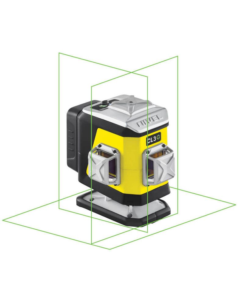 Nivel System CL3G green cross line laser Nivel System - Technical data:

Dimensions: 148 x 90 x 133 mm
Weight: 890 g
Brand: Nive