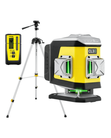 KIT Nivel System CL3G green cross line laser + SJJM1EX tripod + RD800 sensor Nivel System - Technical data:

Dimensions: 148 x 9