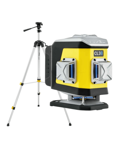 KIT Nivel System CL3B blue cross line laser + SJJM1EX tripod Nivel System - Technical data:

Dimensions: 148 x 90 x 133 mm
Weigh