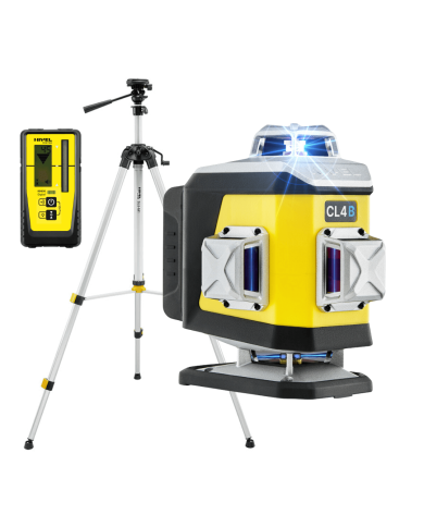 KIT Nivel System CL4B blue cross line laser + SJJM1EX tripod + RD800 sensor Nivel System - Technical data:

Dimensions: 148 x 90