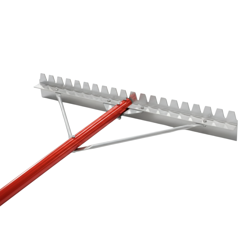 Grabie (grace) magnezowe do asfaltu z tępymi zębami