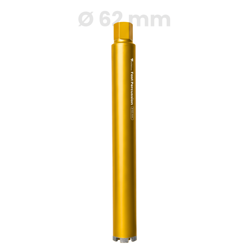 Toolsa Fast Percussion Diamond Core Drill Bit for Percussion Drilling (28-82 Mm)