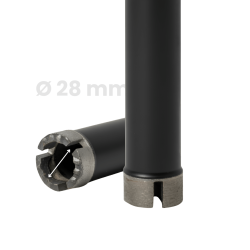 Toolsa Fast Cut Diamond Core Drill Bit (18-28 Mm)