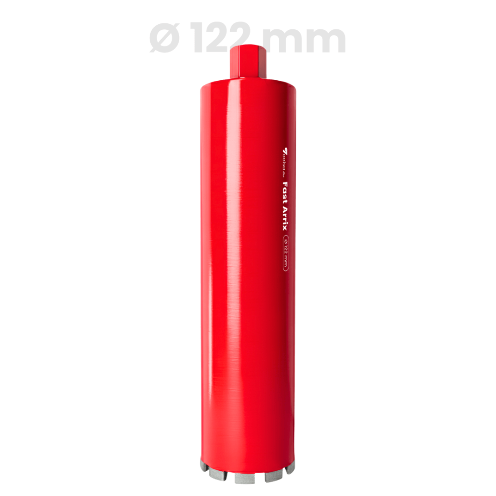 Toolsa Fast Arrix Diamond Core Drill Bit, Hard and Reinforced Concrete (32-350 Mm)