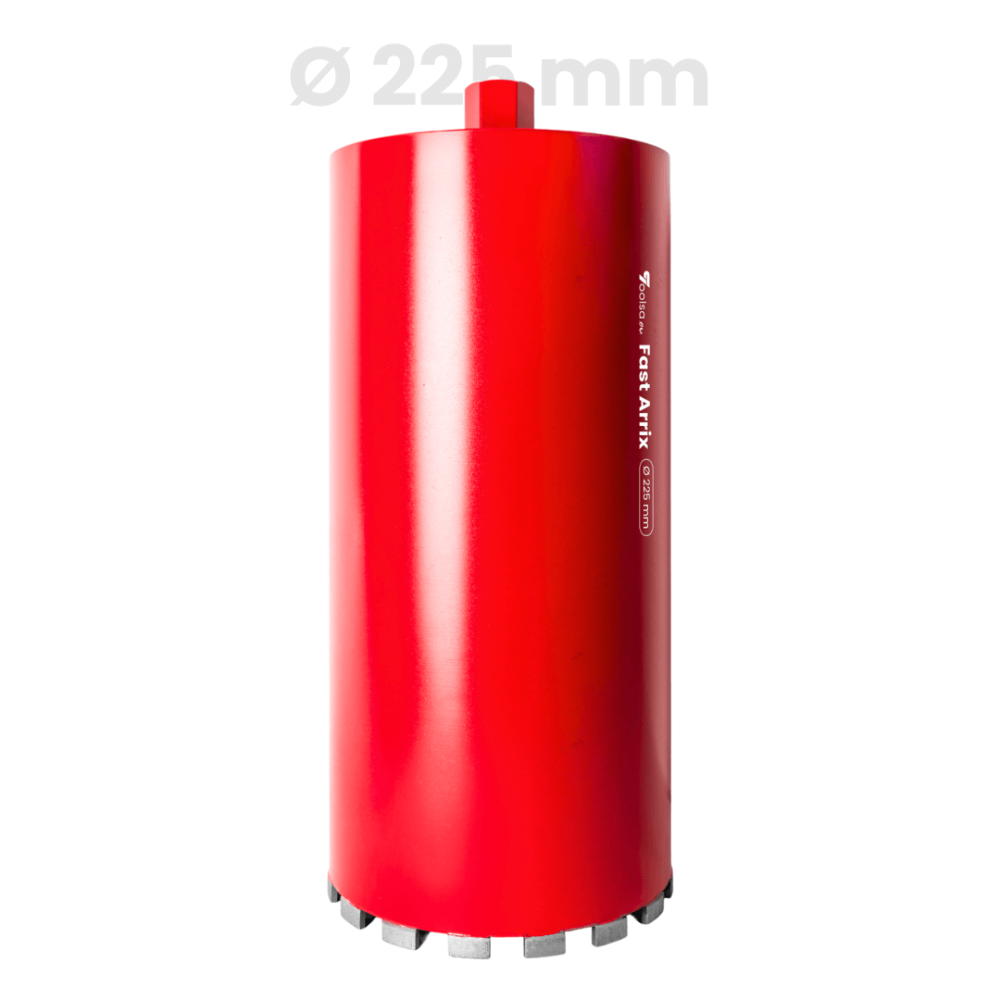 Toolsa Fast Arrix Diamond Core Drill Bit, Hard and Reinforced Concrete (32-350 Mm)