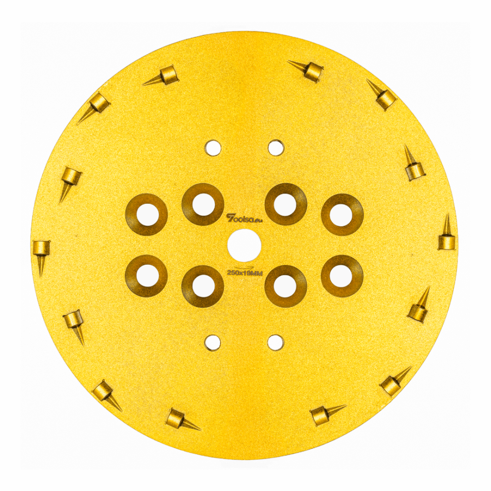 Głowica tarcza szlifierska TOOLSA PCD 250 żywice i kleje