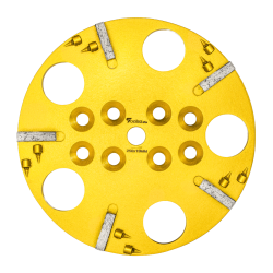 Toolsa PCD Hybrid 250 Diamond Grinding Disc + Grit 30 Segment (Paint, Adhesive, Resin)