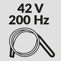 Buławy z wężem 42V/200Hz